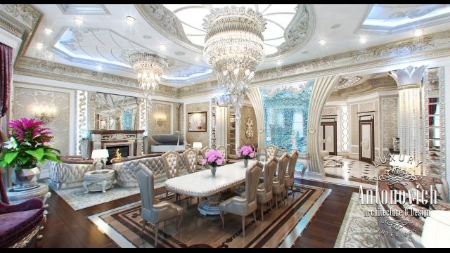 Living Room Design  UAE