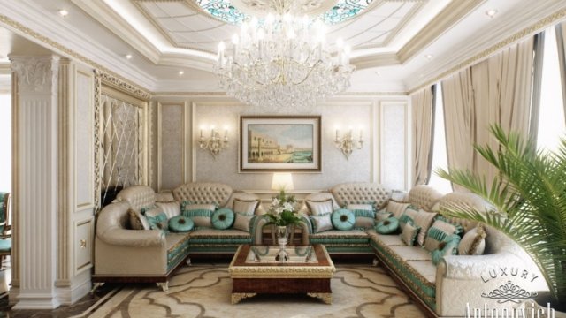 Living room interior UAE