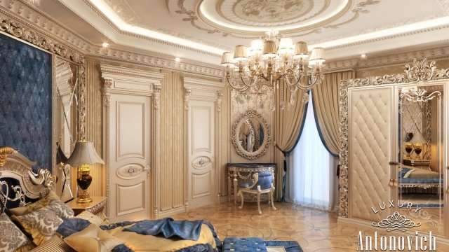 Elegant Bedroom in Oriental Style