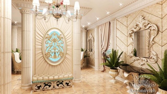 Bedroom Interior in Oriental Style UAE