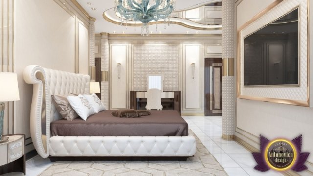 Спальня с современным дизайном