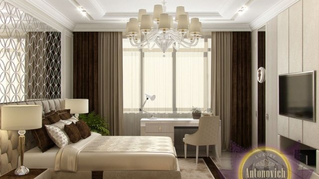 Красивые спальни от Luxury Antonovich Design