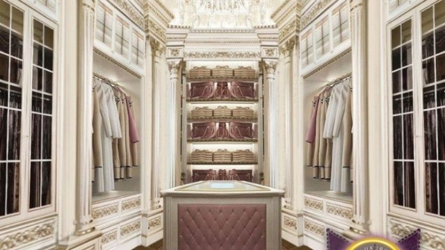 Dressing Rooms for Royal Style Villa