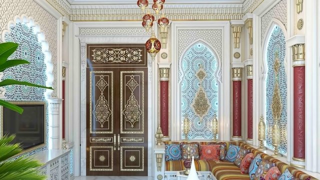Moroccan sitting room