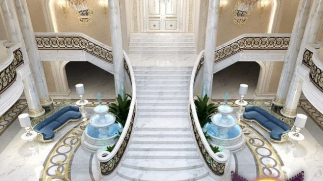 The elegant Entrance