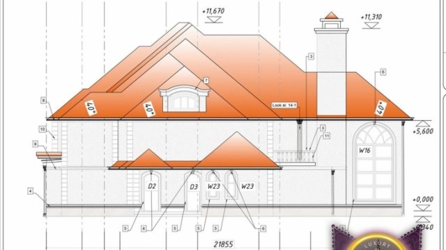 Luxury House plan 6