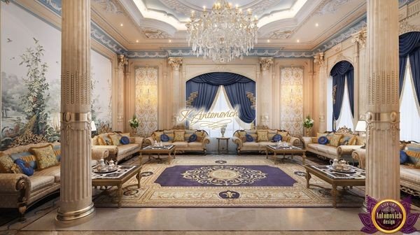 Sophisticated dining room design by Dubai's top interior design company
