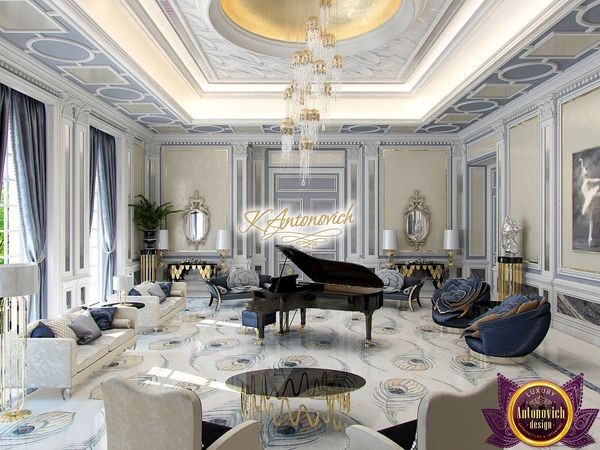 Sophisticated hotel lobby designed by the leading UAE interior design company