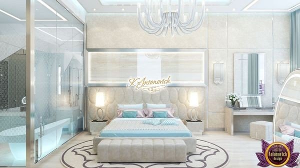 Elegant living room design by Dubai's top interior design firm