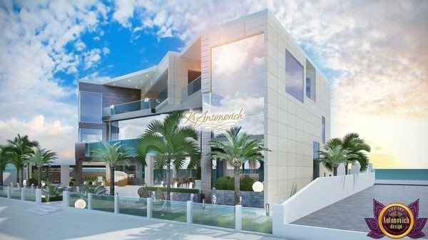 Luxurious villa design by the top architectural company in UAE