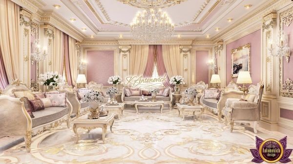 Elegant bedroom with modern interior design in UAE