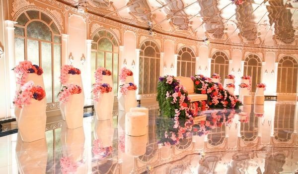 Luxurious Dubai hotel ballroom for a grand celebration