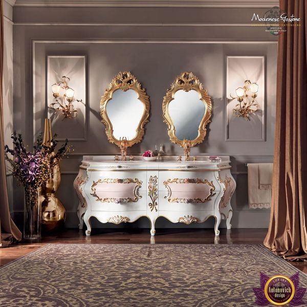 Exquisite dining room set from a luxury furniture store in Dubai