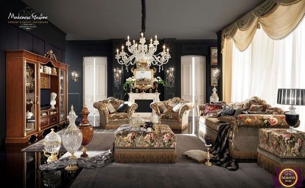 Luxurious living room furniture