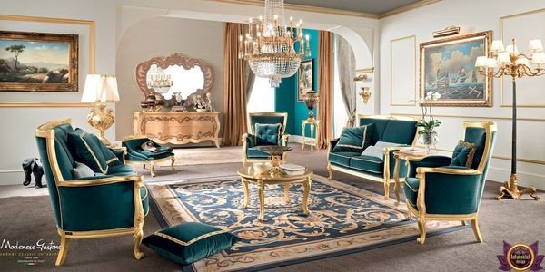 Stylish baroque armchair