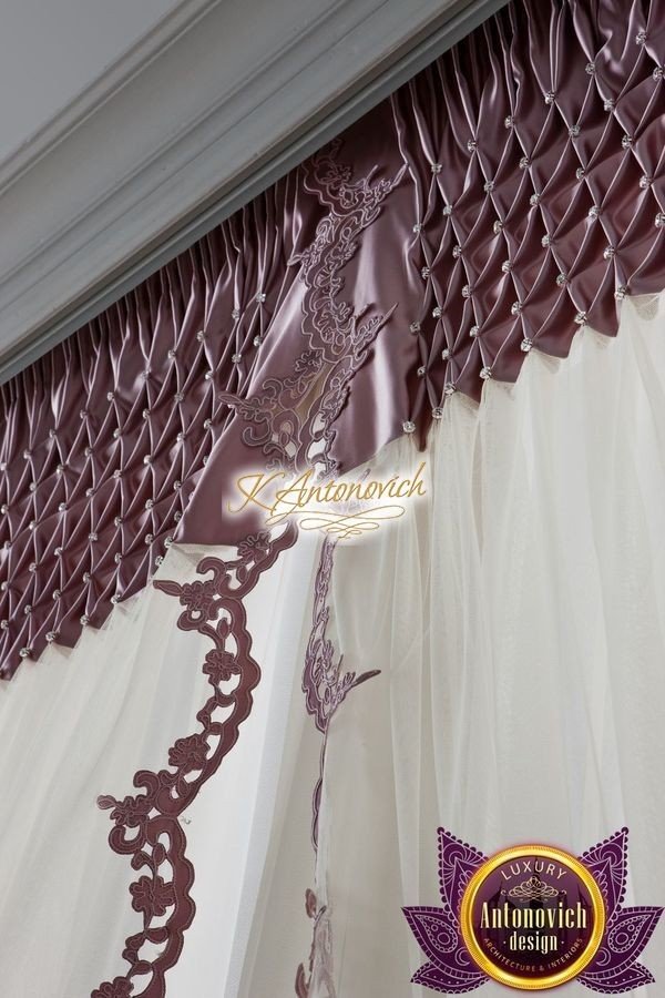 Luxurious curtains and drapes made with premium Nairobi fabrics