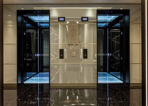 Elevator control panel with advanced technology