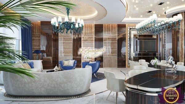 Elegant bedroom interior by the best design company in Dubai