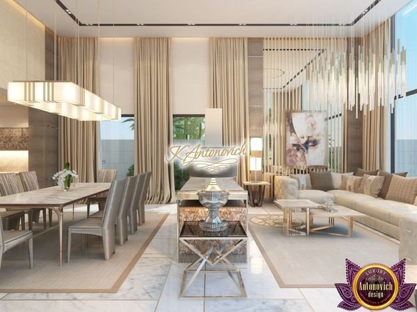 Spacious open-concept living room with seamless flow and ample natural light