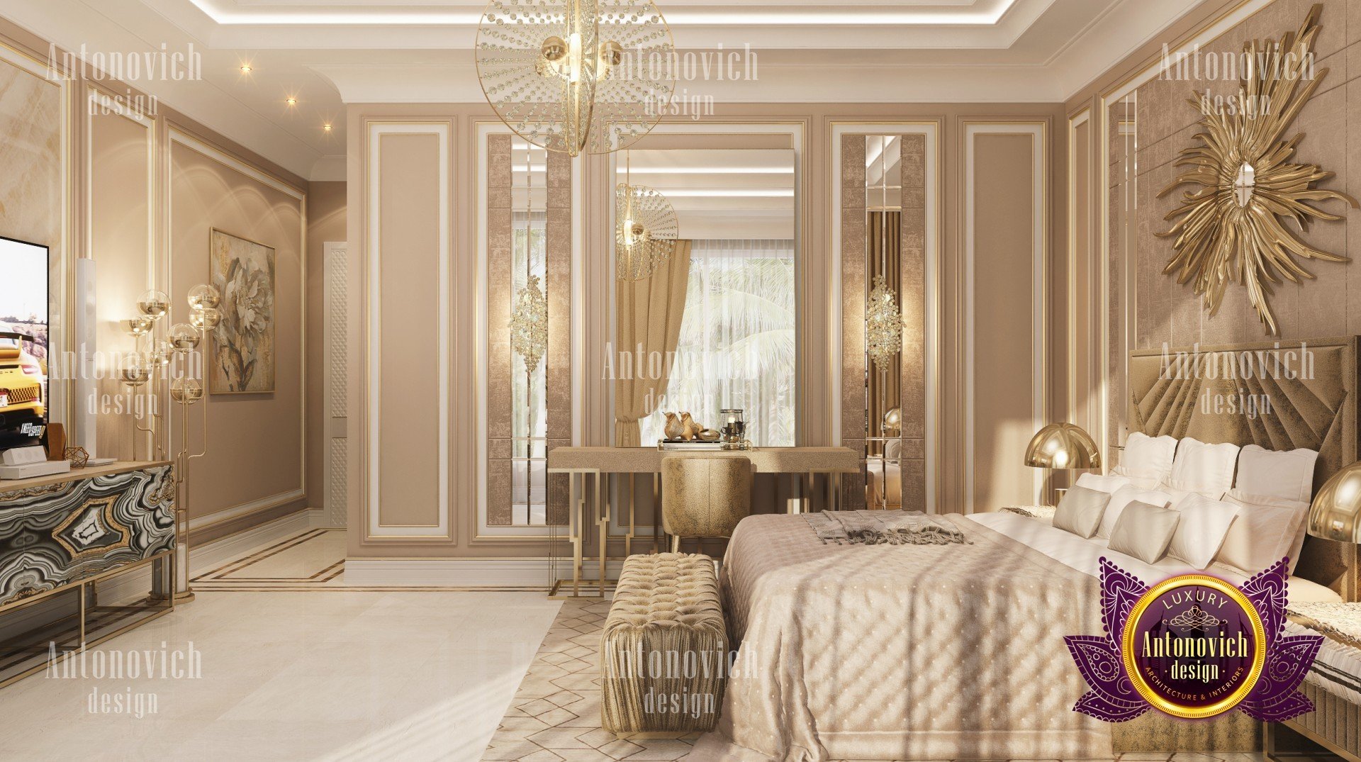 Elegant bedroom decor by Nigeria's top interior design firm