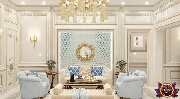 Chic UAE dining room with statement lighting