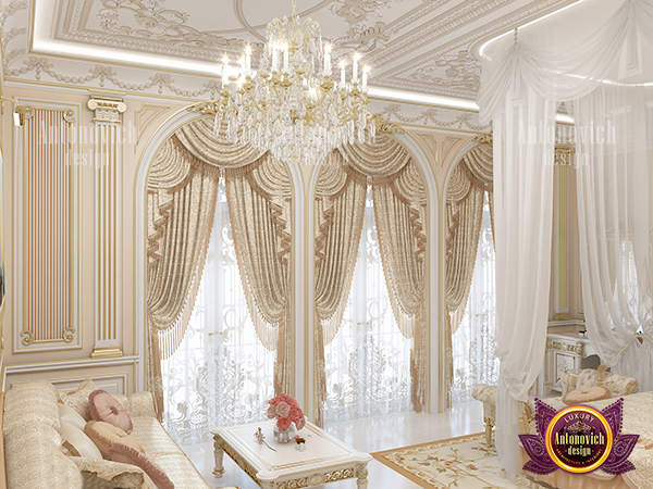 Refined bedroom design featuring grand furniture and exquisite details