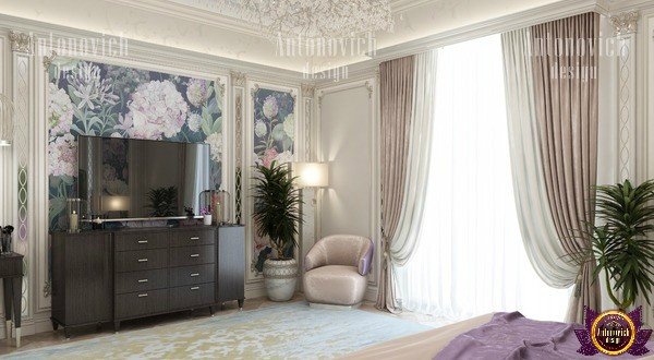 Elegant bedroom with a perfect balance of contemporary and classic styles