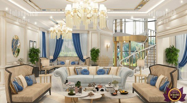 Bold and vibrant UAE interior accents
