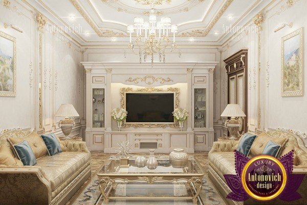 Riyadh living room showcasing a perfect blend of comfort and style