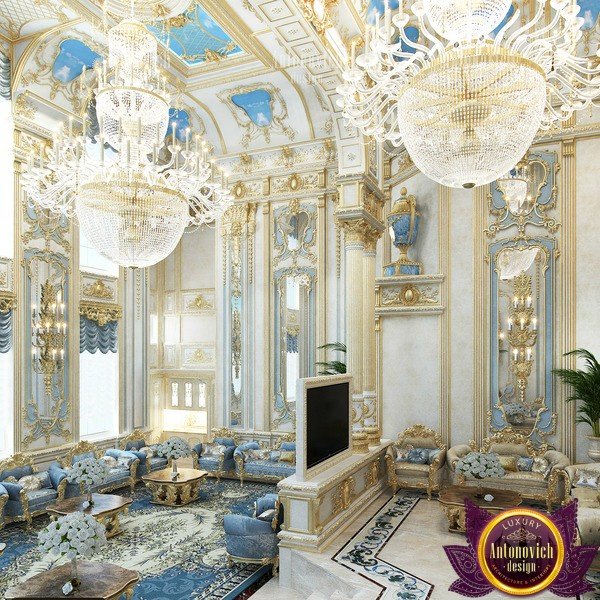 Elevate Your Home with a Royal-Style Sitting Room Design!