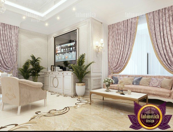 Luxurious Riyadh bedroom with plush bedding and elegant decor