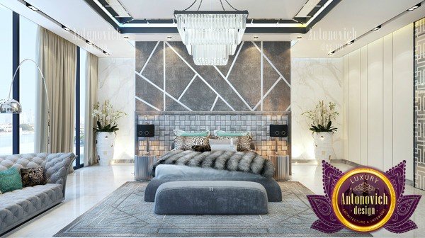 Sleek and modern Dubai bedroom with minimalist design