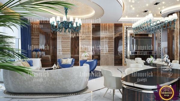 Modern kitchen design by a leading interior designer in Dubai