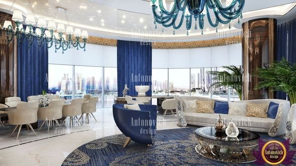 Elegant bedroom design by a renowned Dubai interior designer