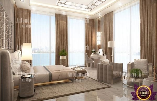 Luxurious modern contemporary California living room
