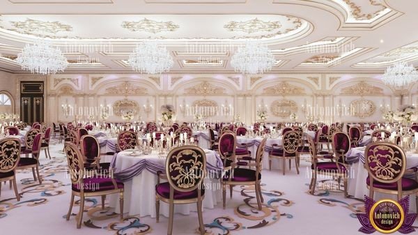 Chic restaurant interior showcasing Dubai's premier design services
