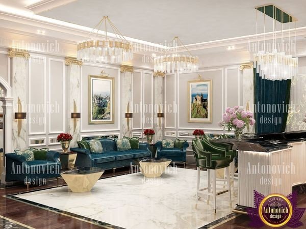 Elegant living room designed by San Francisco's top interior design company