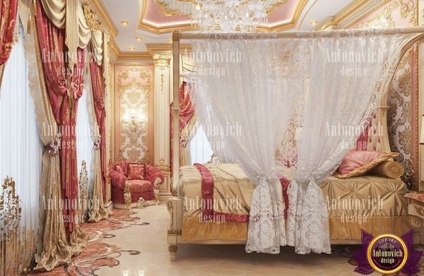 Luxurious living room design in a Dubai residence