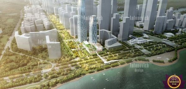 Dubai skyline showcasing architectural design consultant's work