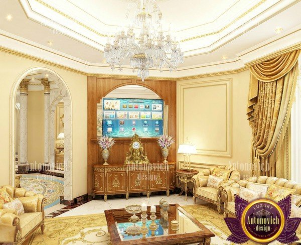 Sophisticated hotel lobby designed by premier UAE interior designers