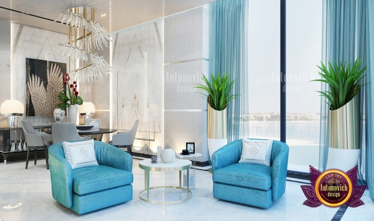 Scandinavian-inspired living room with soft textures