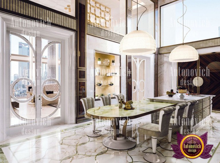 Stylish custom kitchen design by Dubai's top manufacturers