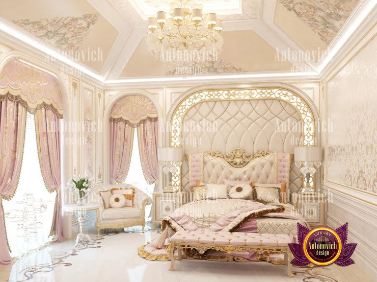 Minimalist bedroom design in Bahrain