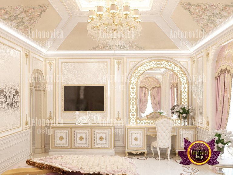 Luxurious Bahrain bedroom with elegant decor