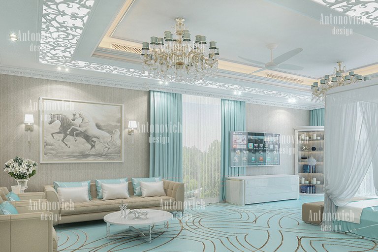 Exquisite bedroom concept by Mumbai's top interior designer
