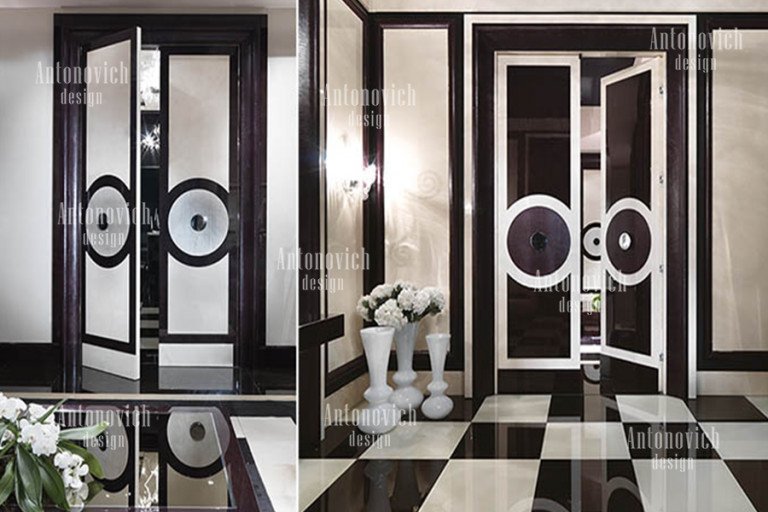 Stylish modern door design by Dubai's finest craftsmen