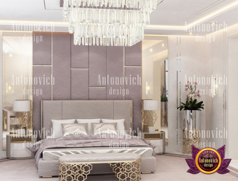 Luxurious bedroom with Sobha's signature style