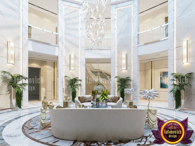 Luxurious Dubai villa bedroom with stylish decor and furnishings