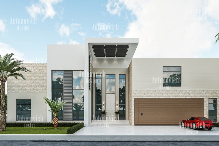 Stunning Sobha home facade with lush landscaping