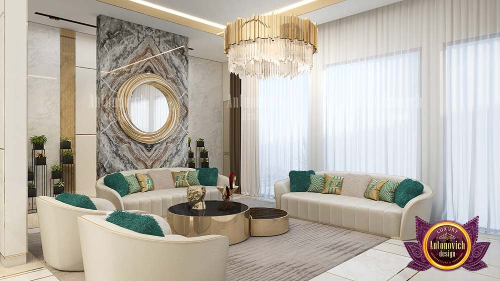 Green And Gold Interior Design